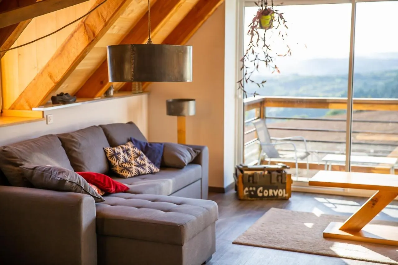 Appartement Charmant A Saint Come D'Olt Vue Montagne 80 M² Balconc Apartment